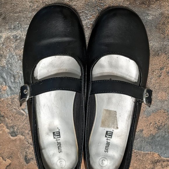 smartfit Black Mary Janes - Picture 1 of 3